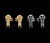 Zipper Top Dermal Anchor Body Jewelry Zipper Top Dermal Anchor Body Jewelry