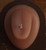 14G Steel Bling Bunny Gem Tongue ring barbell piercing 14G Steel Bling Bunny Gem Tongue ring barbell piercing