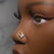 Y2K Cubic Zirconia Nose Stud Ring Piercing Jewelry