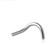 S-Screw Opal Gem Nose Stud Ring Piercing Jewelry S-Screw Opal Gem Nose Stud Ring Piercing Jewelry