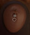 Dangle Heart Shape Navel Ring Piercing