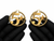 18K Gold Star Number Five Earrings