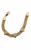 Gold Textured Heart Nugget Bracelet