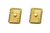 Ace Gold  Card Statement Earrings