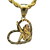 Gold Betty Boop Rope Body Chain Necklace