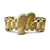 18K Gold Barbz Double Finger Ring