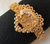 Gold Heart Betty Boop Solid Rollie Bracelet