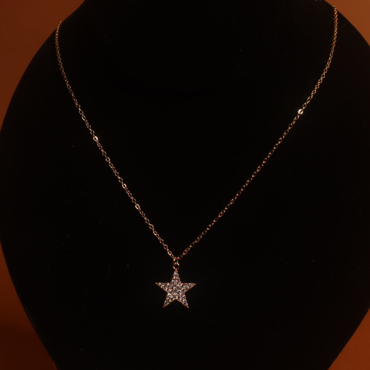 Star Diamond Necklace Pendant Jewelry For All Occasions