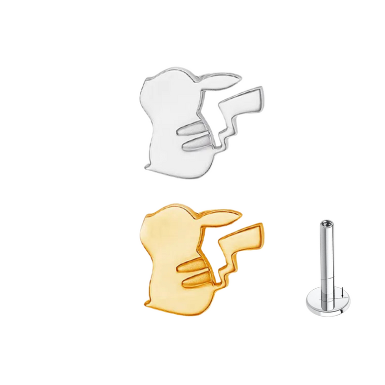 Thunder Creature Titanium Lip Labret