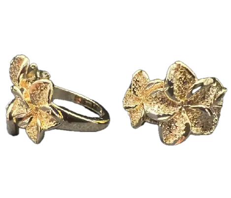 3D Flower Effect Ring