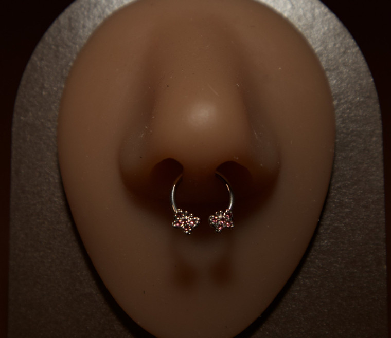Rocket Septum Nose Clicker Ring Body Piercing Jewelry