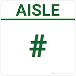 Border Header, White Background, Green Text