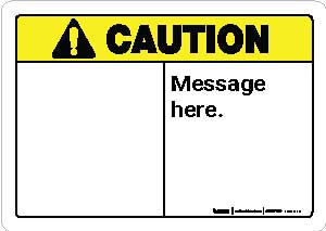 Caution (ANSI style)