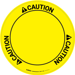 Caution - Circle, Solid