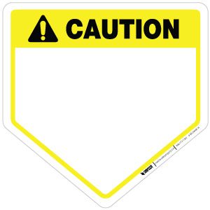 Caution - Five-sided