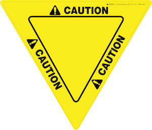 Caution - Triangle (Inverted), Solid