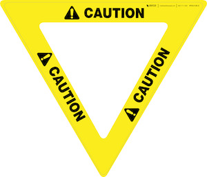 Caution - Triangle (Inverted)