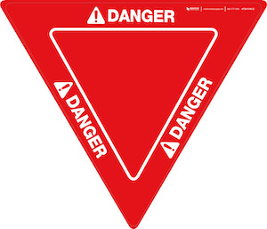 Danger - Triangle (Inverted), Solid