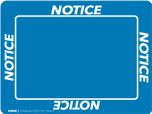 Notice - Rectangle, Solid