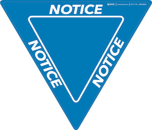 Notice - Triangle (Inverted), Solid