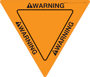 Warning - Triangle (Inverted), Solid