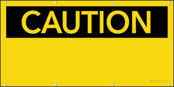 Caution (OSHA style)