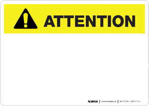 Caution (ANSI style) - French