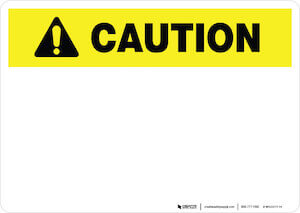 Caution (ANSI style)