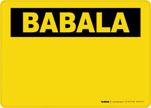 Caution (OSHA Style) - Filipino