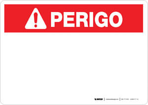 Danger (ANSI style) - Portuguese