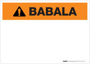 Warning (ANSI style) - Filipino