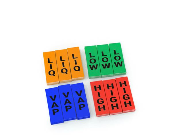 Pre-made Pipe Labels