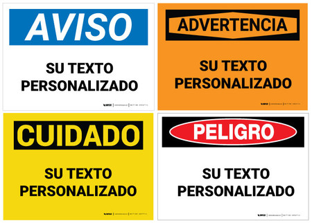 Custom Spanish Labels