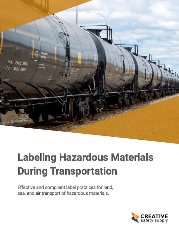 Labeling Hazardous Materials During Transportation Labeling Hazardous Materials During Transportation