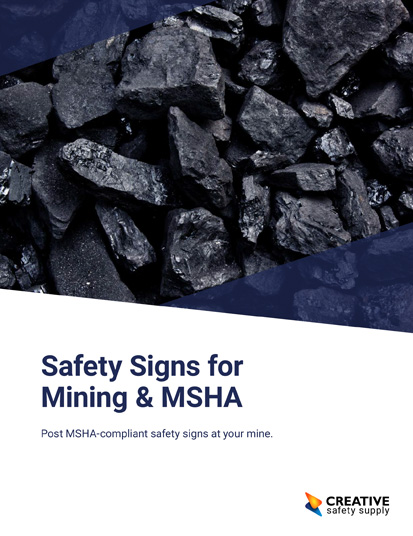 Free Safety Signs for Mining &amp; MSHA E-Book