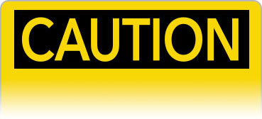 Caution OSHA Header Caution (OSHA style)