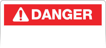 Danger ANSI Header Danger (ANSI style)