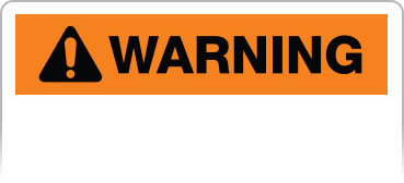 Warning ANSI Header Warning (ANSI style)