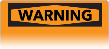 Warning OSHA Header Warning (OSHA style)