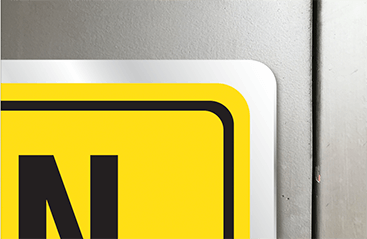 Custom Safety Sign Material Aluminum Aluminum