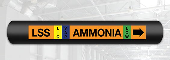 Ammonia Pipe Marking Quick Guide
