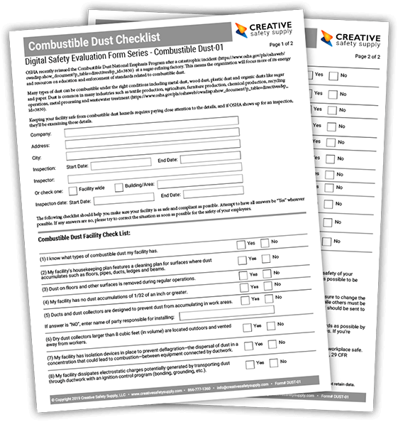 Combustible Dust Checklist