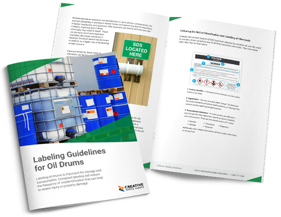 Oil Drum Labeling Guide