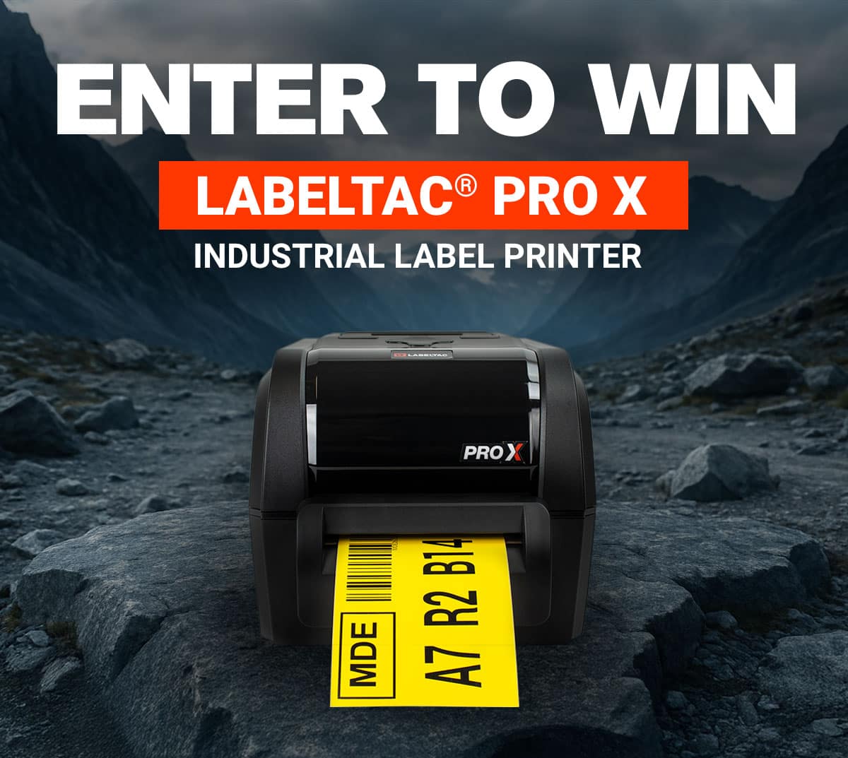 Looking to add an industrial printer to your facility? We've got an opportunity for you. It's giveaway time! Win a LabelTac Pro X