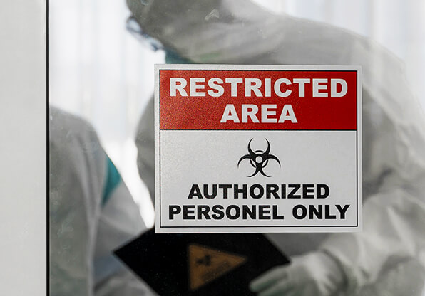 Restricted Area: Authorized Personnel Only