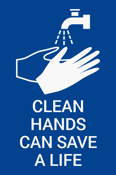 LabelSuite Template - Clean hands can save a life