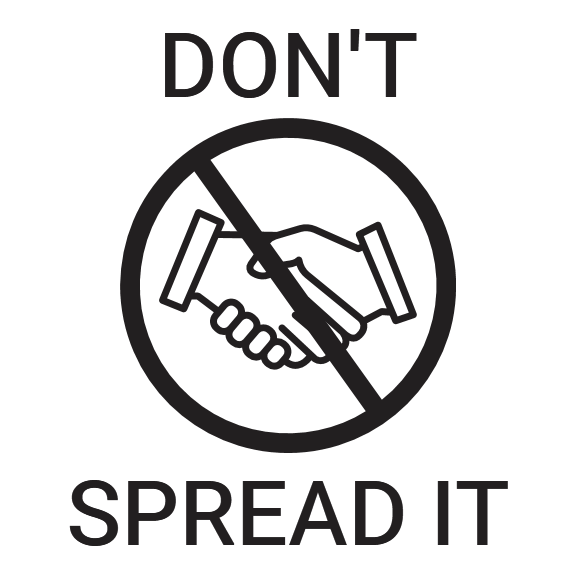 LabelSuite Template - Don't Spread It