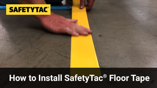 how to install safetytac® floor tape How to Install SafetyTac® Floor Tape