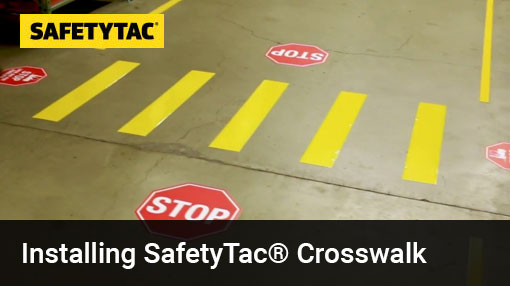 installing safetytac® crosswalk Installing SafetyTac® Crosswalk