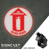 SignCast™ S200 Virtual Sign Projector - Fire Extinguisher, Do Not Block
